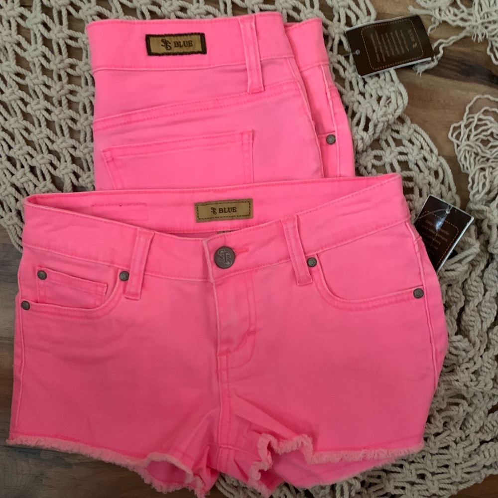 STS blue | Hot Pink Shorts | NWT